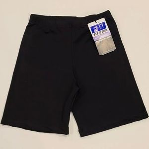 NWT Fit 2 Win Black Spandex Shorts, Sz Small